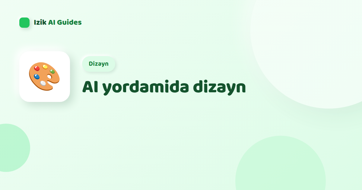 AI dizayn