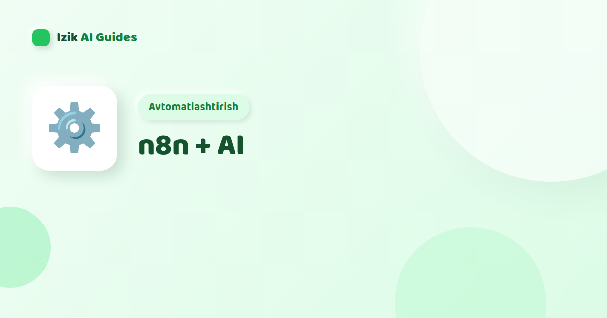 n8n + AI
