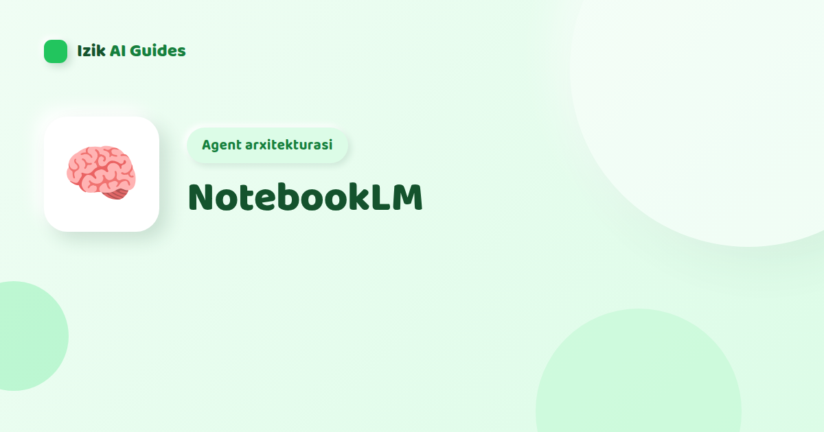 NotebookLM